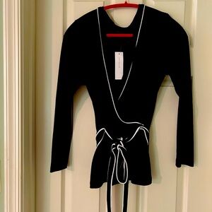 Ann Taylor Elegant Black Top